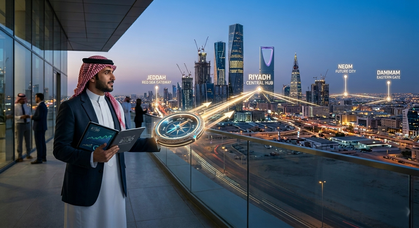 الاستثمار العقاري في السعودية 2026: بوصلة المستثمرين نحو المدن الكبرى